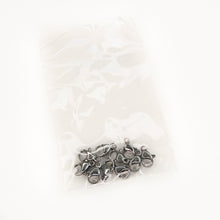 Cargar imagen en el visor de la galería, Broche perico Plateado de Acero Inoxidable (10 Piezas)