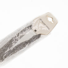 Cargar imagen en el visor de la galería, Cadena Delgada Plateada Acero Inoxidable (10 Piezas)