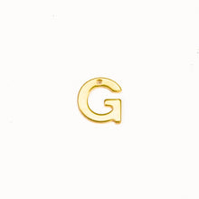 Cargar imagen en el visor de la galería, Inicial G de Acero Inoxidable (10 Piezas)
