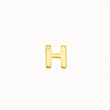 Cargar imagen en el visor de la galería, Inicial H de Acero Inoxidable (10 Piezas)
