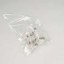 Cargar imagen en el visor de la galería, Terminación para cadena de lentes Plateado (5 pares)
