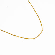Cargar imagen en el visor de la galería, Cadena De Bolita Mini Dorada Acero Inoxidable (10 Piezas)
